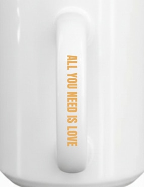 Set de tazas clásicas Tink All You Need Is Love 2 piezas