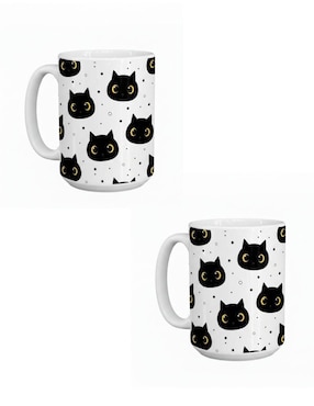 Set de tazas clásicas Tink Gatos 2 piezas