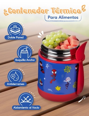 Contenedor Magma Life Spidey de acero inoxidable 2 piezas