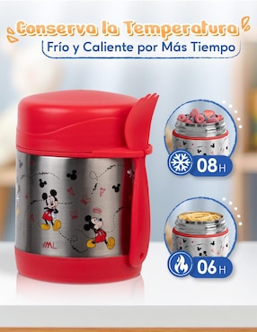 Contenedor Magma Life Mickey de acero inoxidable 2 piezas