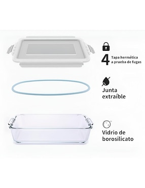 Set refractario de vidrio Xtellar