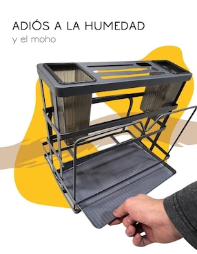 Escurridor de trastes/biberones Ecomlab de acero