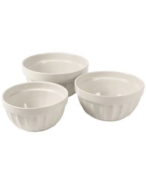 Set tazón Martha Stewart Broadbrook de cerámica