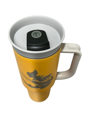 Termo Termomania de acero inoxidable Wolverine con tapa rosca 1.2 L