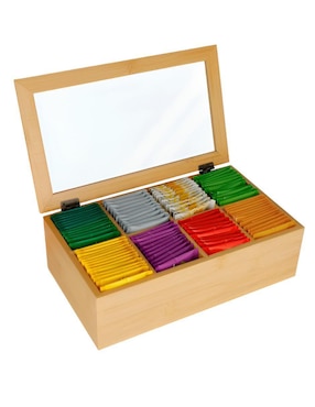 Caja para té Xtellar rectangular