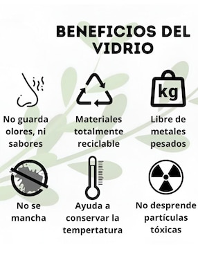 Jarra de vidrio Xtellar