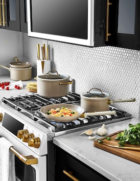 Batería de cocina Thyme & Table de aluminio antiadherente sin PFOA 12 piezas