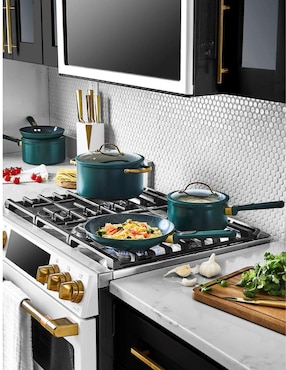 Batería de cocina Thyme & Table de aluminio antiadherente sin PFOA 12 piezas
