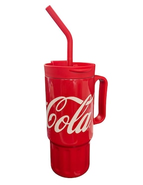 Termo Germ de acero inoxidable Coca Cola con tapa rosca 1.2 L
