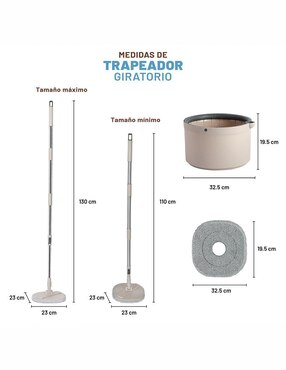 Trapeador giratorio Ag Box