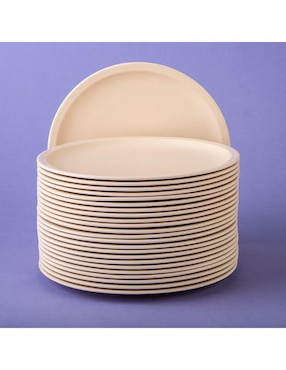 Set platos Cinsa de melamina 24 piezas