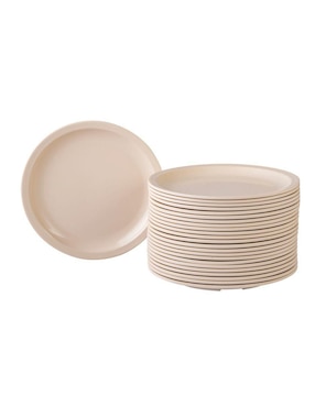 Set platos Cinsa de melamina 24 piezas