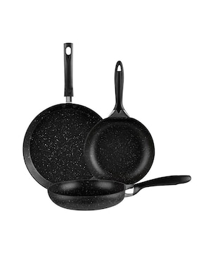 Batería de cocina Ekco Advance de aluminio antiadherente premium 8 piezas