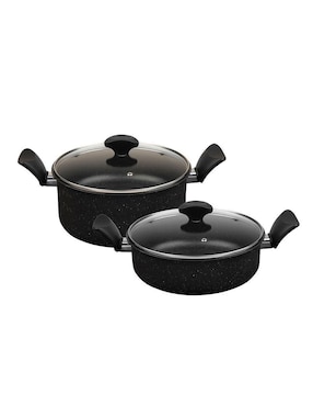 Batería de cocina Ekco Advance de aluminio antiadherente premium 8 piezas