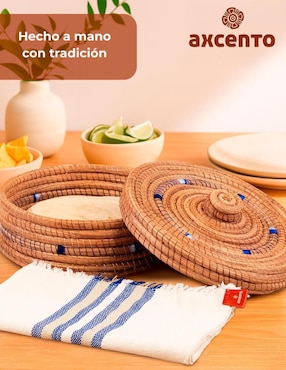Tortillero Axcento de madera