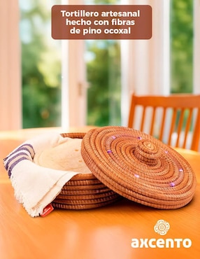 Tortillero Axcento de madera
