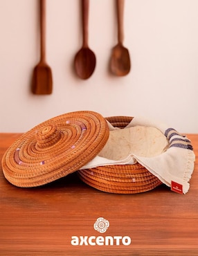 Tortillero Axcento de madera