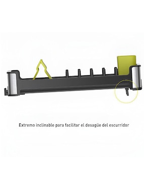 Escurridor de trastes Xtellar de acero inoxidable