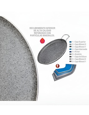 Comal Xtellar aluminio