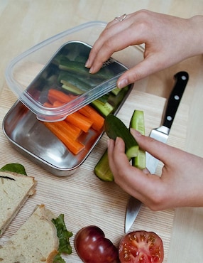 Contenedor U. Konserve Food Storage de acero con plástico