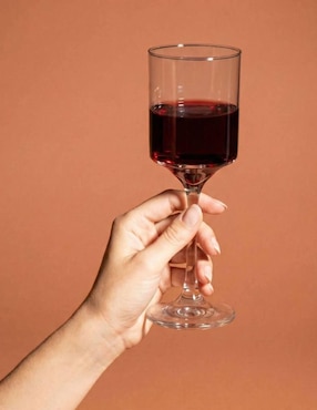 Set de copas para vino Cristar Rio de vidrio 3 piezas