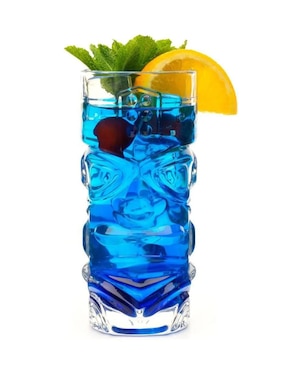 Set de vasos cocktail Stovmex Tiki de Vidrio con 6 piezas