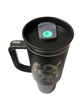 Termo Termomania de acero inoxidable He Man con tapa rosca 1.2 L