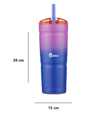 Botella de agua Contigo de acero inoxidable con tapa a presión 700 ml