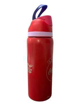 Termo Termomania de acero inoxidable Coca Cola  con tapa rosca 946 ml