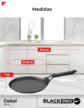 Comal Bogner de aluminio forjado