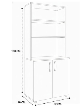 Alacena armable Hogare Mueble melamina