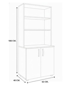 Alacena armable Hogare Muebles melamina