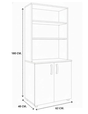 Alacena armabe Hogare Muebles melamina