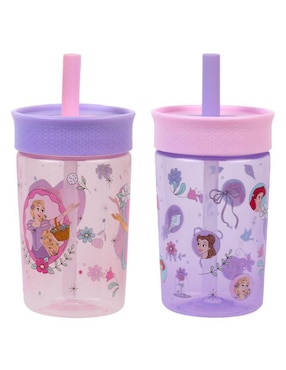 Set botella de agua Magma Life con tapa rosca 450 ml