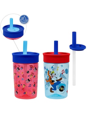 Set botella de agua Magma Life con tapa rosca 450 ml