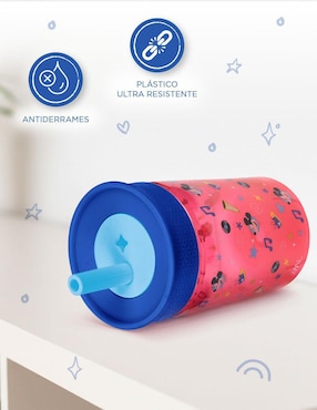 Set botella de agua Magma Life con tapa rosca 450 ml