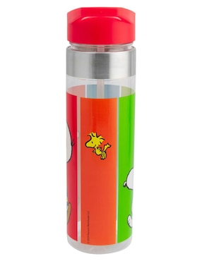 Botella hidratación Fun Kids Peanuts con tapa push pull 650 ml