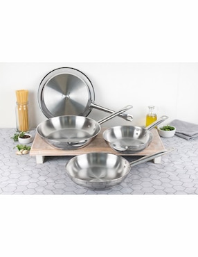 Sartén Magefesa Ecosteel de acero inoxidable