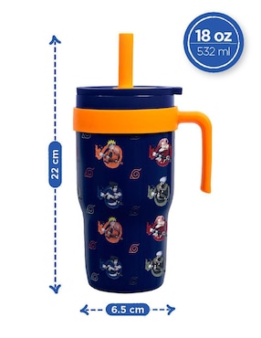 Termo Magma Life de acero inoxidable con tapa rosca 532 ml