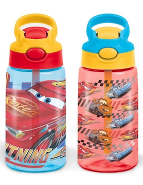 Set botella de agua Magma Life con tapa a prueba de derrame 450 ml