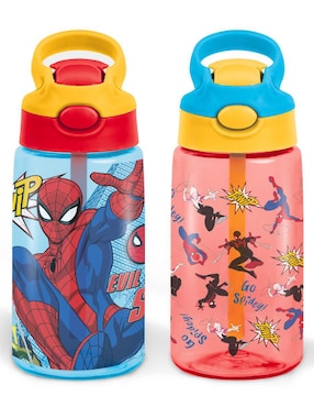 Set botella de agua Magma Life con tapa a prueba de derrame 450 ml