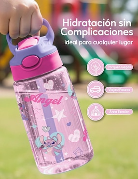 Set botella de agua Magma Life con tapa a prueba de derrame 450 ml