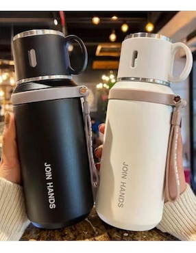 Termo Cm-Top de acero inoxidable con tapa rosca