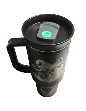 Termo Termomania de acero inoxidable Venom con tapa rosca 1.2 L