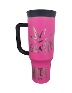 Set termo Termomania de acero inoxidable Power Girls con tapa rosca