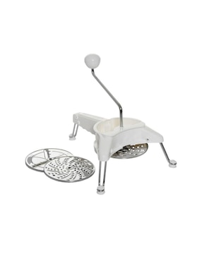 Imagen de producto Rallador de verduras Metaltex Julienne blanco