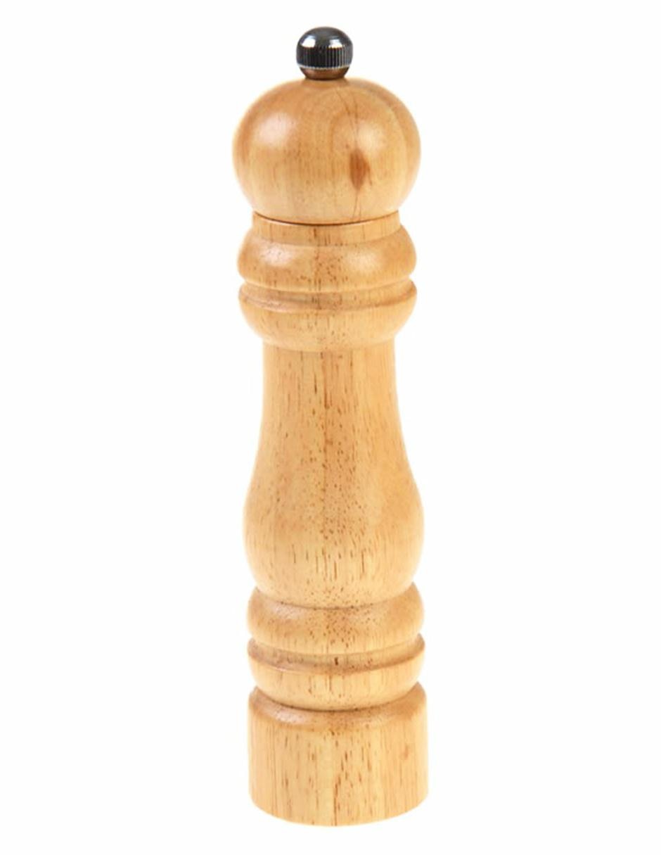 Molino de pimienta madera café