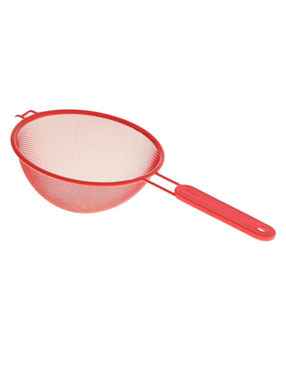 Colador 20 cm rojo