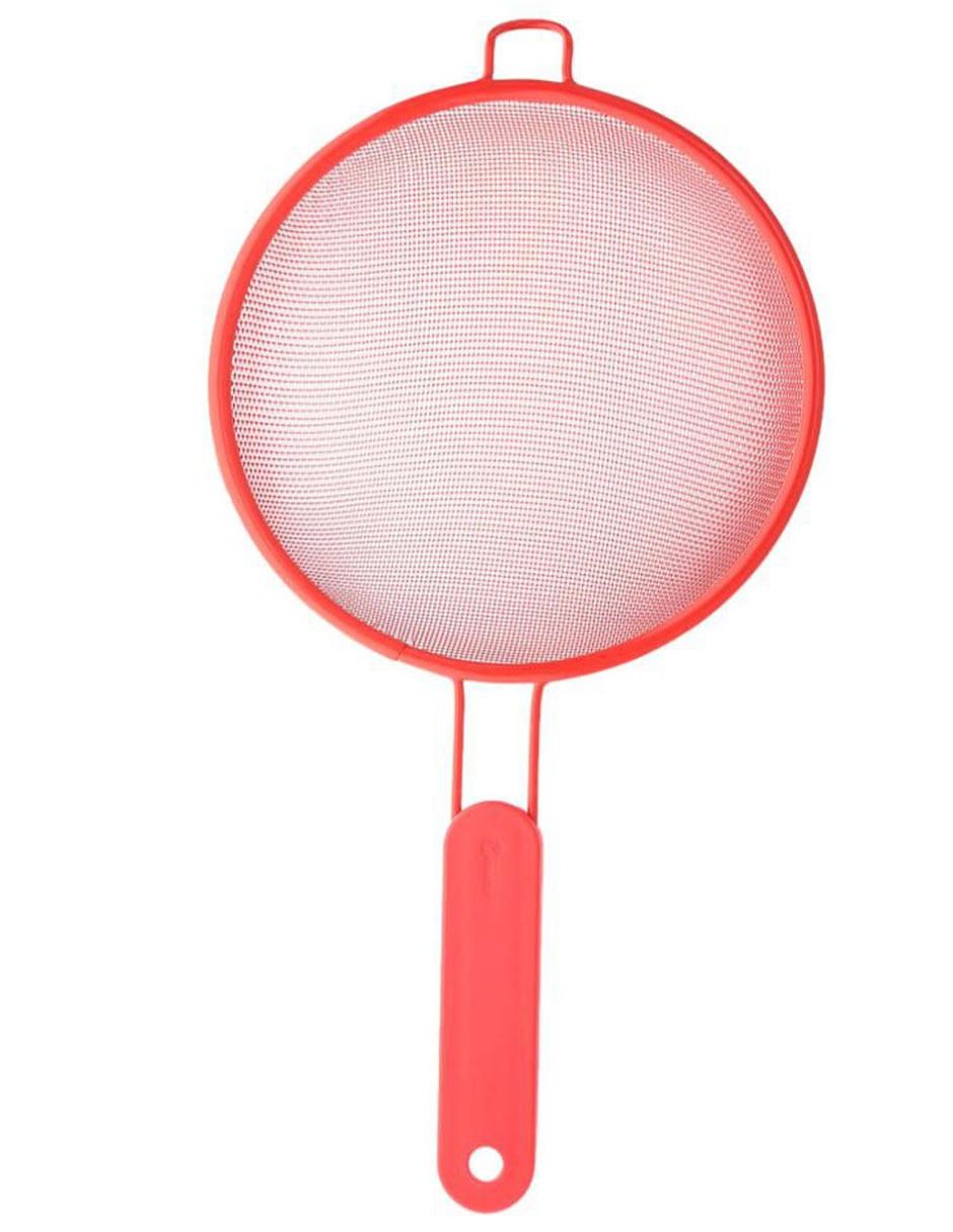 Colador 20 cm rojo 2