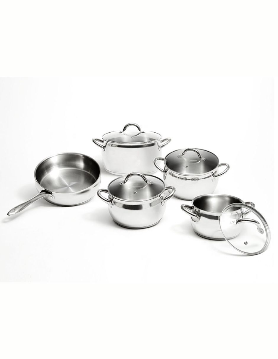 Batería de cocina Kuchen de acero inoxidable 9 piezas 3